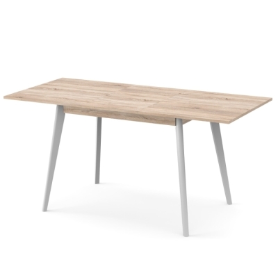 Раскладной стол Неман БОН 1180х680 Дуб сонома/Белый