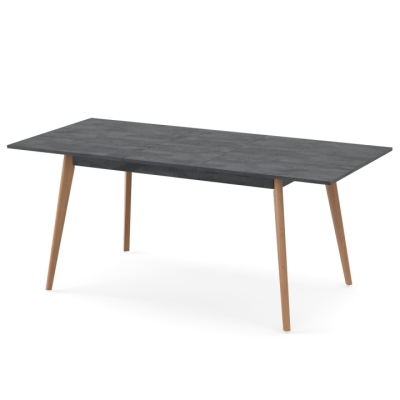 Раскладной стол Неман БОН 1360х780 Угольный камень/Лак