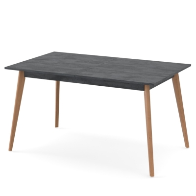 Раскладной стол Неман БОН 1360х780 Угольный камень/Лак