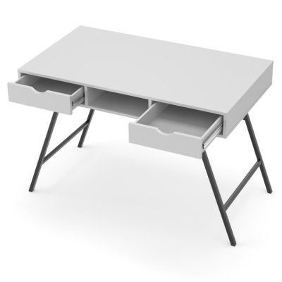 Письменный стол Неман ЛОТОС Белый/Черный