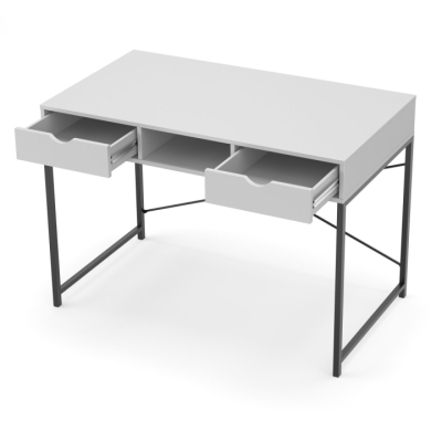 Стол письменный Неман КРАТ Белый/Черный