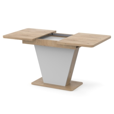 Стол раздвижной Неман КЛАЙД Дуб кремона торро/Белый