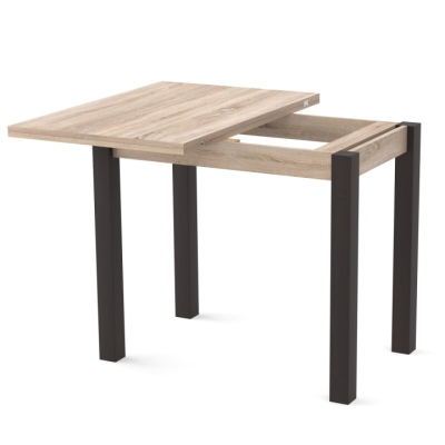 Стол обеденный раскладной Неман ЮК Дуб сонома/Венге