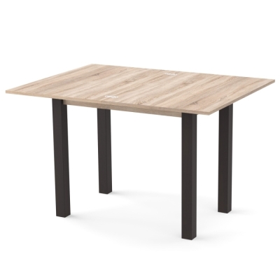 Стол обеденный раскладной Неман ЮК Дуб сонома/Венге