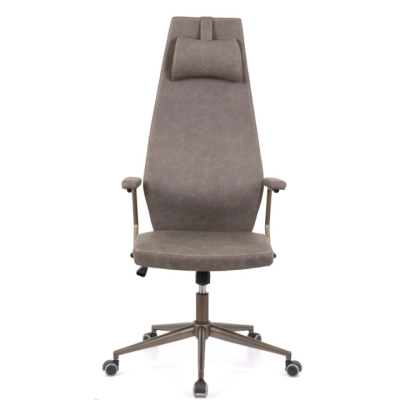 Кресло АКЛАС Ронин CH TILT (PU Wa 425 Серый)