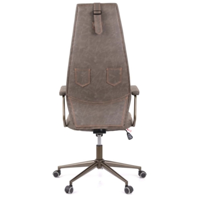 Кресло АКЛАС Ронин CH TILT (PU Wa 425 Серый)