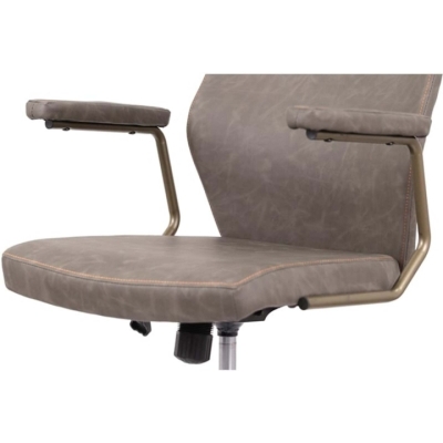 Кресло АКЛАС Ронин CH TILT (PU Wa 425 Серый)