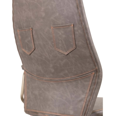 Кресло АКЛАС Ронин CH TILT (PU Wa 425 Серый)