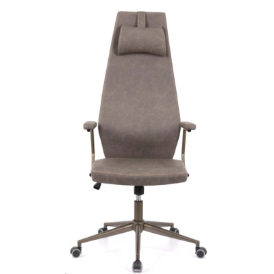 Кресло АКЛАС Ронин CH TILT (PU Wa 425 Серый)