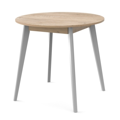 Стол обеденный Неман БОН 880х880 Дуб кремона торро/Серый