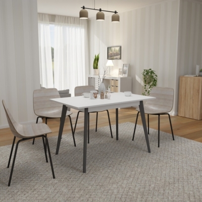 Раскладной стол Неман БОН 1180х680 Белый/Серый