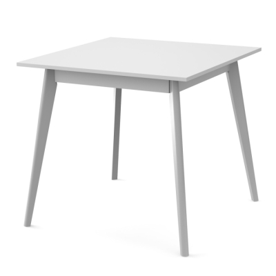Стол обеденный Неман БОН 780х780 Белый/Серый