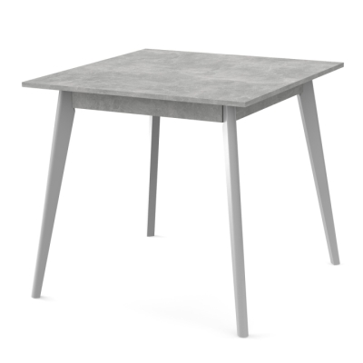 Стол обеденный Неман БОН 780х780 Бетон/Серый