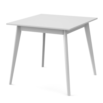 Стол обеденный для кухни Неман ТУРИН 780 Белый глянец