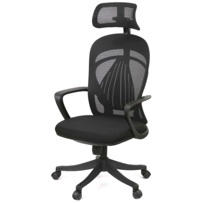 Кресло АКЛАС Тревизо BL Tilt (UK-809A) (Черный)