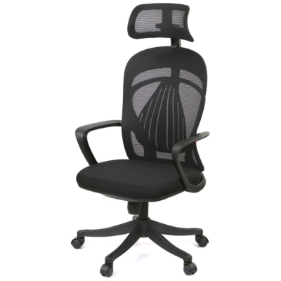 Кресло АКЛАС Тревизо BL Tilt (UK-809A) Черный (Черный)