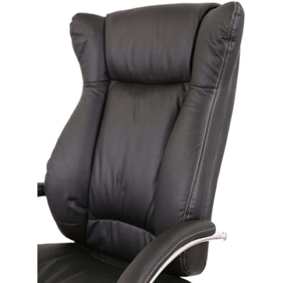 Кресло АКЛАС Бадалона CH MB (Кожа LC-A Black)