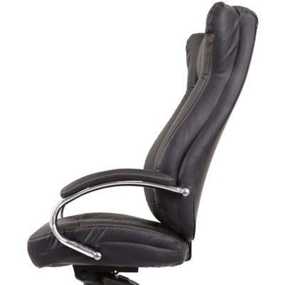 Кресло АКЛАС Бадалона CH MB (Кожа LC-A Black)