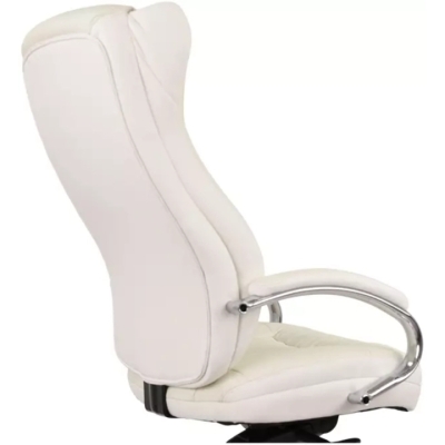 Кресло АКЛАС Бадалона CH MB (Кожа Lux LC-W White)