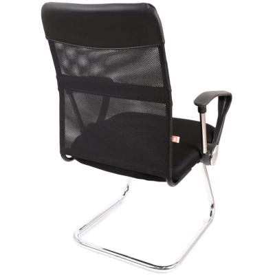 Кресло конференционное АКЛАС Вист CF New (XY-611-1G) Черный (Черный)