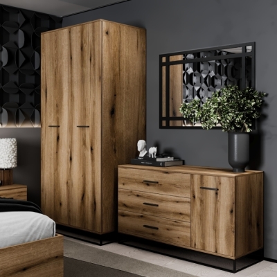 Шкаф Art in Head Asсet 900x2000x590 Дуб Эвок (AS16100000030)