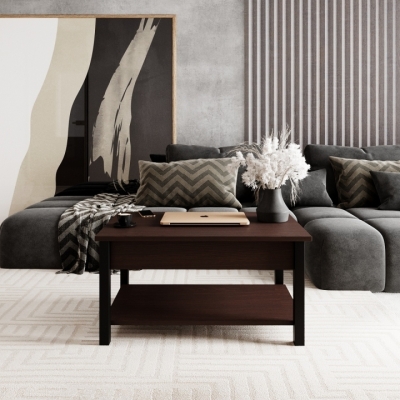 Стол-трансформер Art In Head Desk 2.0 940*540*450 Венге/Черный (TB14050000030)