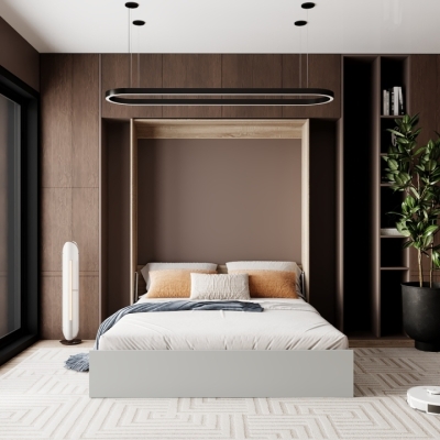 Кровать-трансформер Art in Head Mitra 1,4 1508x2154x2120 К - Дуб сонома / Ф - Пепельный (SM01131500000)