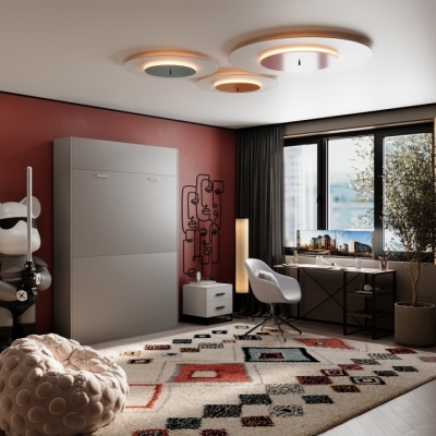 Кровать-трансформер Art in Head Mitra 1,4 1508x2154x2120 К - Пепельный / Ф - Пепельный (SM01151500000)