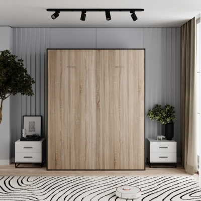 Кровать-трансформер Art in Head Juno 1,6 1744x2154x2210 К - Антрацит / Ф - Дуб сонома (SM03021300000)