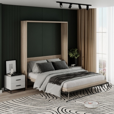 Кровать-трансформер Art in Head Juno 1,6 1744x2154x2210 К - Дуб сонома / Ф - Антрацит (SM03130200000)