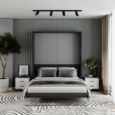 Кровать-трансформер Art in Head Juno 1,6 1744x2154x2210 К - Антрацит / Ф - Антрацит (SM03020200000)