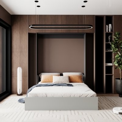 Кровать-трансформер Art in Head Mitra 1,6 1708х2154х2120 К - Антрацит / Ф - Пепельный (SM02021500000)