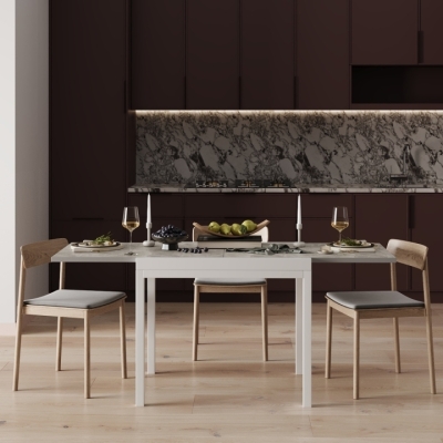 Стол-трансформер Art in Head Armstrong 680x750x890 Ателье светлый/Белый (TB08040000110)