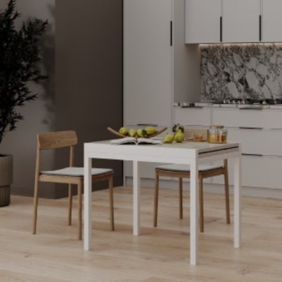 Стол-трансформер Art in Head Armstrong 680x750x890 Ателье светлый/Белый (TB08040000110)