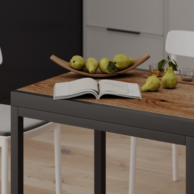 Стол-трансформер Art in Head Armstrong 680x750x890 Дуб Эвок/Графит (TB08100000320)