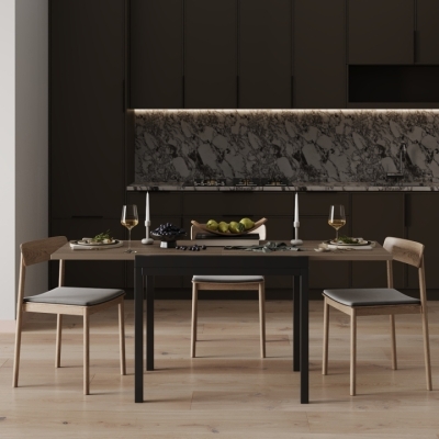 Стол-трансформер Art in Head Armstrong 680x750x890 Дуб винтаж/Черный (TB08090000230)