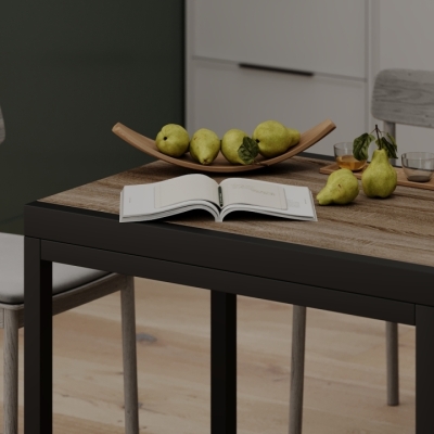 Стол-трансформер Art in Head Armstrong 680x750x890 Дуб винтаж/Черный (TB08090000230)