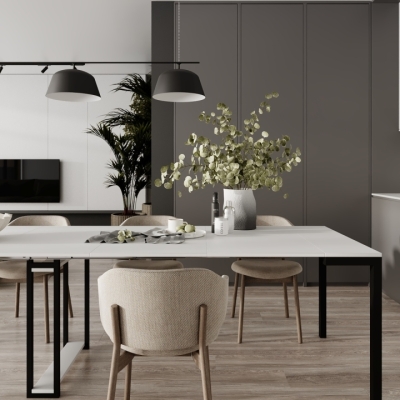 Стол-трансформер Art in Head Sensei (разобранный) 900*3300*750 Белый бриллиант (TB29010000030)