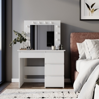 Стол туалетный Art in Head Beauty 940х430х1400 Белый бриллиант (TB31010100000)