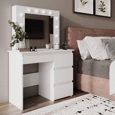 Стол туалетный Art in Head Beauty 940х430х1400 Белый бриллиант (TB31010100000)