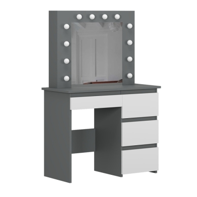 Стол туалетный Art in Head Beauty 940х430х1400 Графит/Белый бриллиант (TB31070100000)