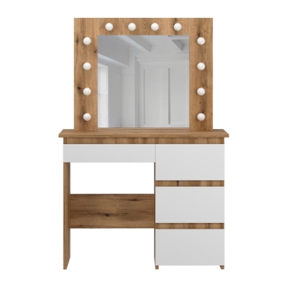 Стол туалетный Art in Head Beauty 940х430х1400 Дуб эвок/Белый бриллиант (TB31100100000)