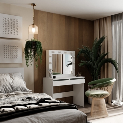 Стол туалетный Art in Head Malta 940х430х1400 Белый бриллиант (TB32010100000)