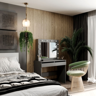 Стол туалетный Art in Head Malta 940х430х1400 Графит серый (TB32070700000)