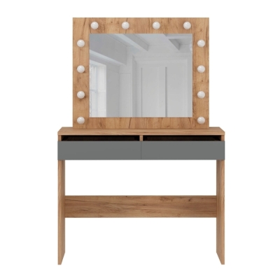 Купить Стол туалетный Art in Head Malta 940х430х1400 Дуб крафт золотой/Графит (TB32120700000). Фото