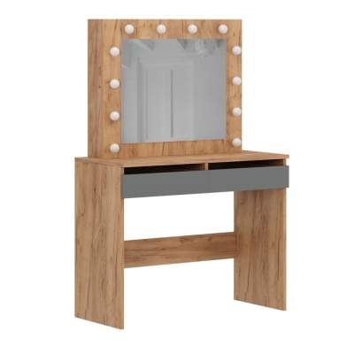 Стол туалетный Art in Head Malta 940х430х1400 Дуб крафт золотой/Графит (TB32120700000)