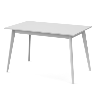 Стол обеденный для кухни Неман ТУРИН 1180 Белый глянец