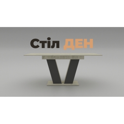 Стол раздвижной Неман ДЭН Белый