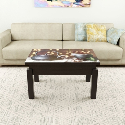 Стол-трансформер Art In Head B-Fly Print 8 900x510x600 Венге KS/Венге ноги (101016909)