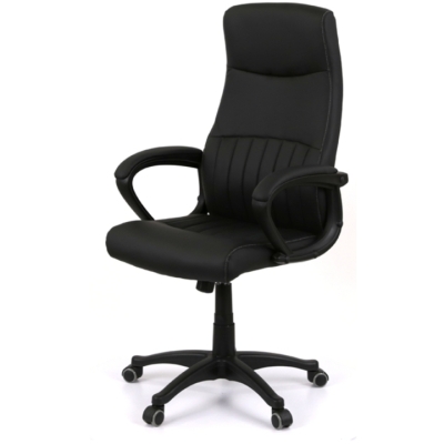 Кресло АКЛАС Крон TILT SP-8320-6N Черный (PU Black)